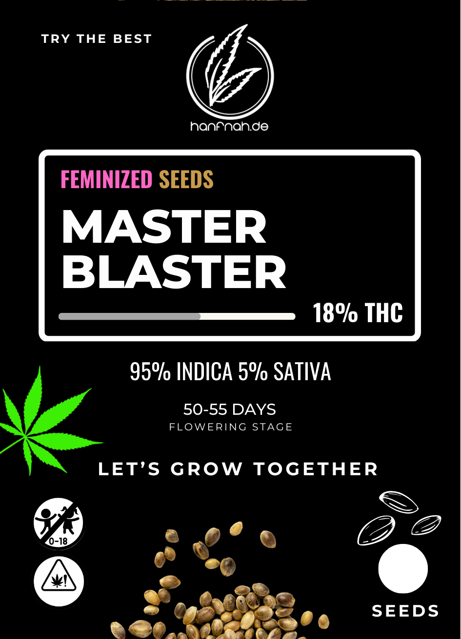 hanfnah MASTER BLASTER Feminisiert Cannabis Samen
