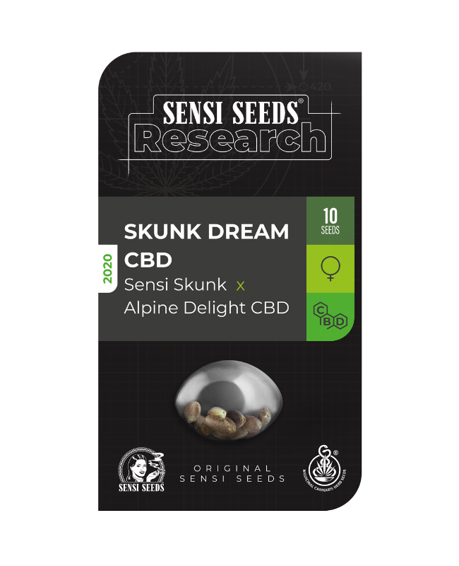 SensiSeeds Skunk Dream CBD Feminisierte Hanfsamen