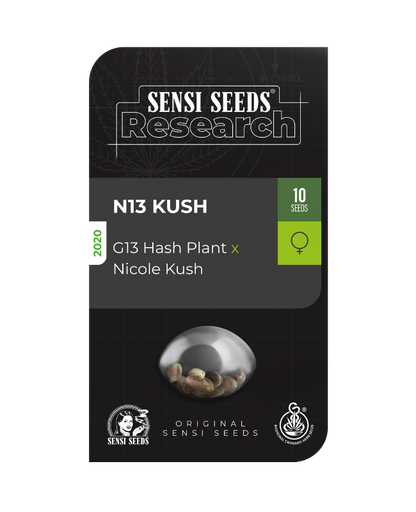 SensiSeeds N13 Kush Feminisierte Hanfsamen