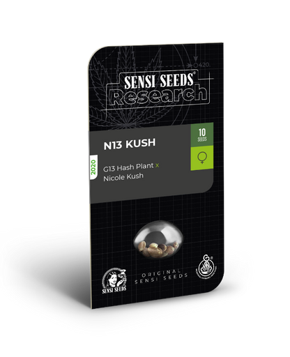 SensiSeeds N13 Kush Feminisierte Hanfsamen