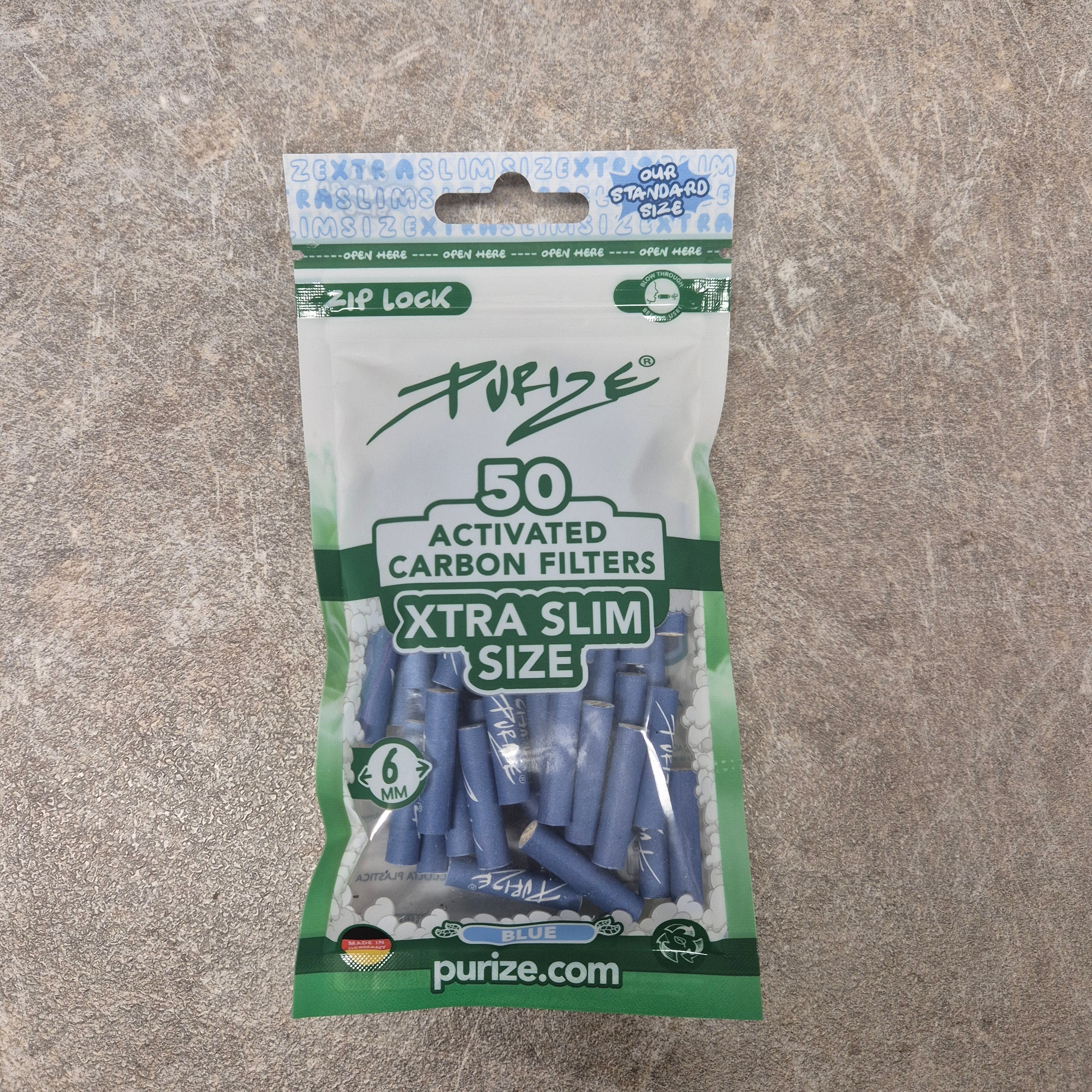 Purize Aktivkohlefilter XTRA SLIM SIZE 6mm