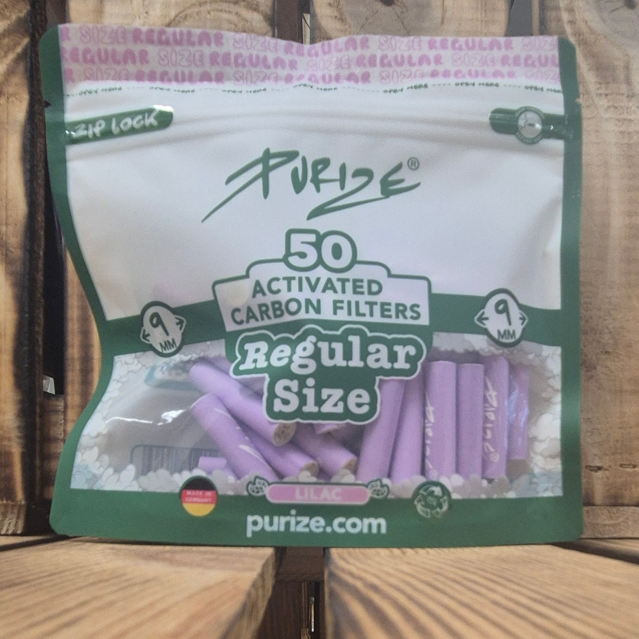 Purize Aktivkohlefilter REGULAR SIZE 9mm