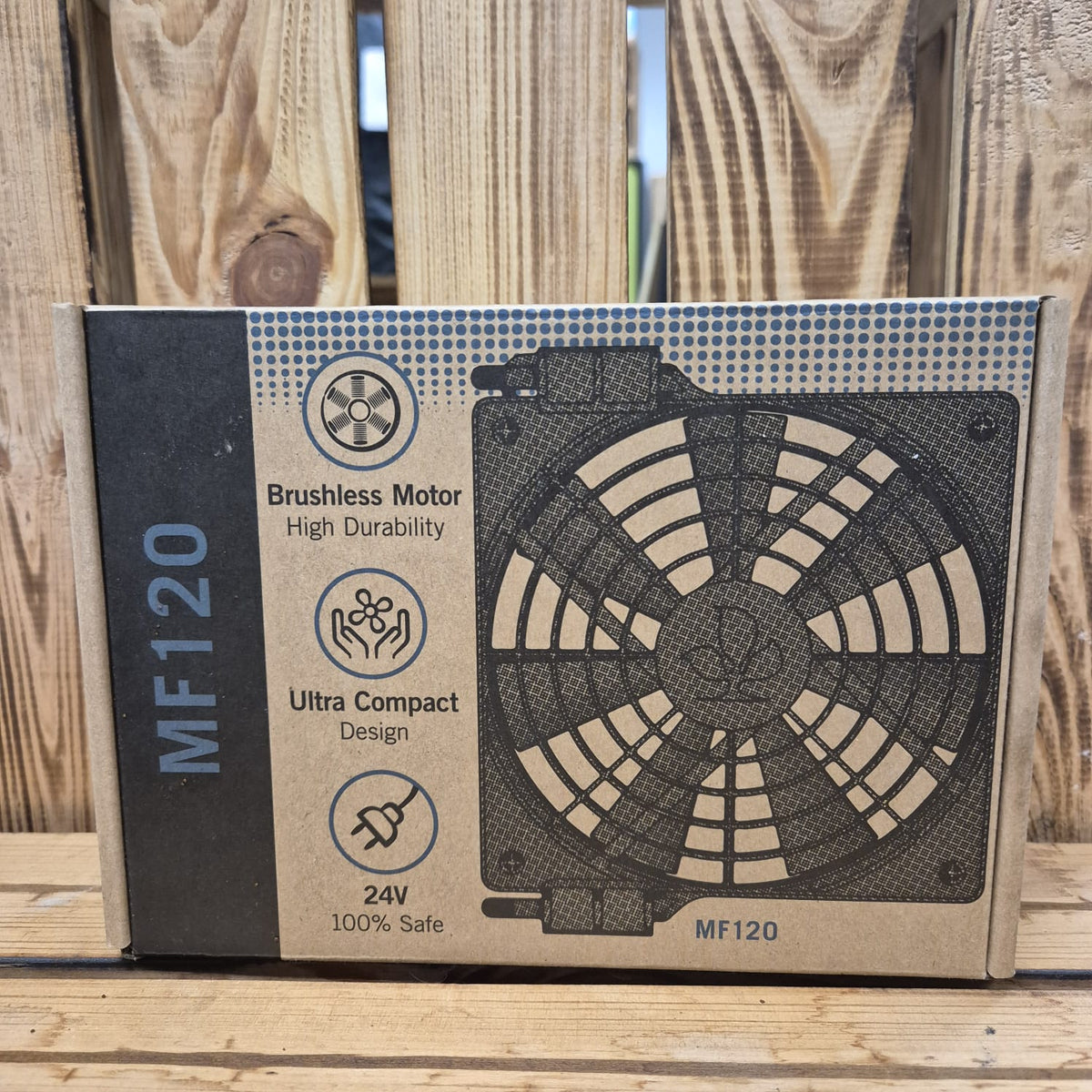 Secret Jardin Monkey Fan MF120 (24V) – Kompakter Umluft-Profi für Ihre Growbox