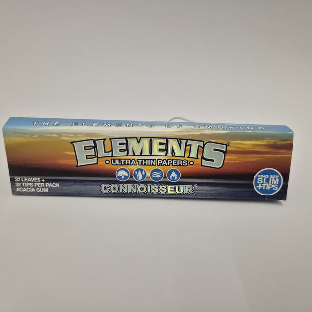 Elements Connoisseur King Size Slim + Tips