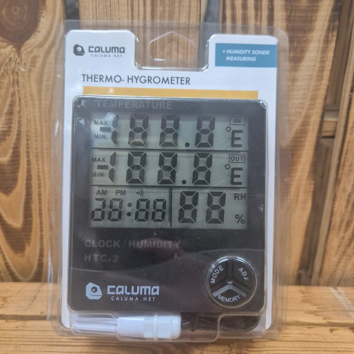Caluma Digitales Thermo-Hygrometer mit Sonde – Perfekte Klimakontrolle