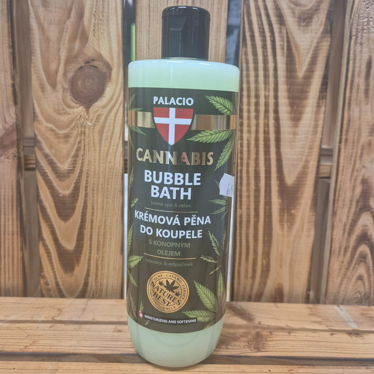 Palacio Cannabis Schaumbad (500 ml) – Dein Spa-Moment für zu Hause