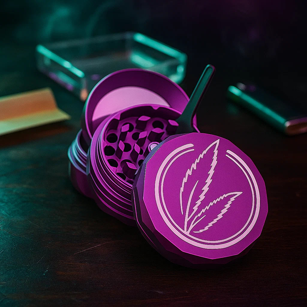 hanfnah Premium Alu-Grinder 4-tlg. Ø63mm