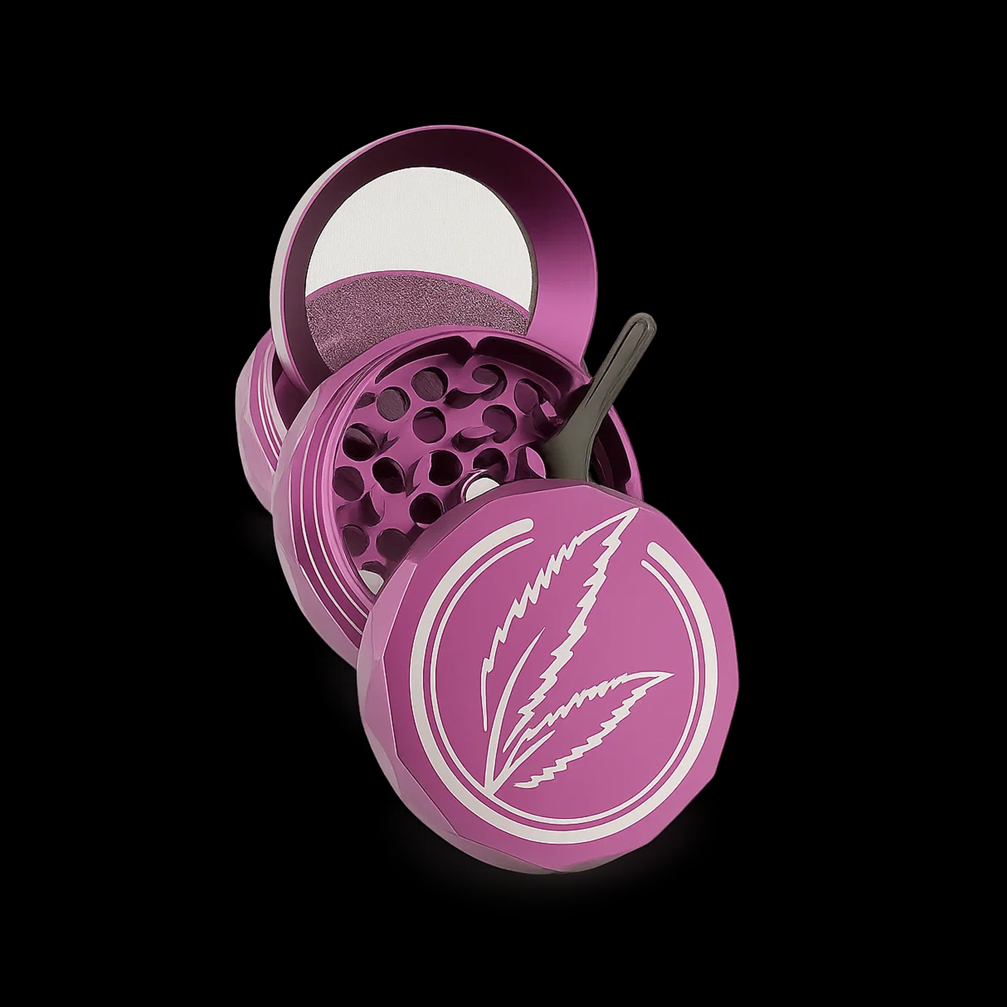 hanfnah Premium Alu-Grinder 4-tlg. Ø63mm